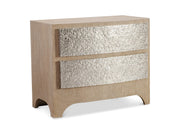 Konstance Chai/Light Bronze Nightstand - Ornate Home