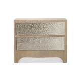 Konstance Chai/Light Bronze Nightstand - Ornate Home