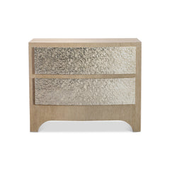 Konstance Chai/Light Bronze Nightstand - Ornate Home
