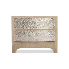 Konstance Chai/Light Bronze Nightstand - Ornate Home
