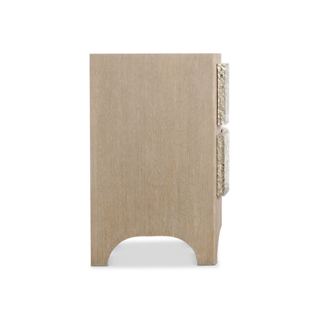 Konstance Chai/Light Bronze Nightstand - Ornate Home