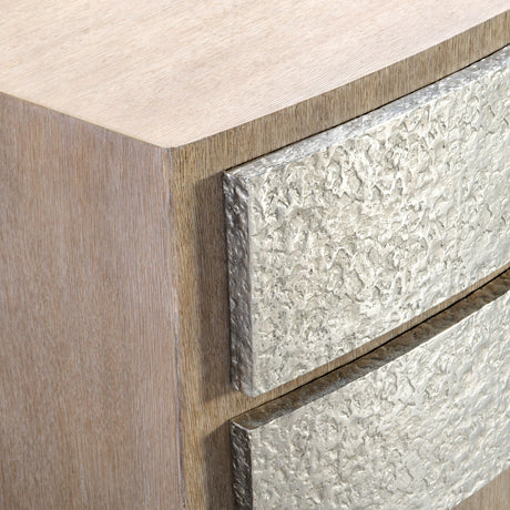 Konstance Chai/Light Bronze Nightstand - Ornate Home