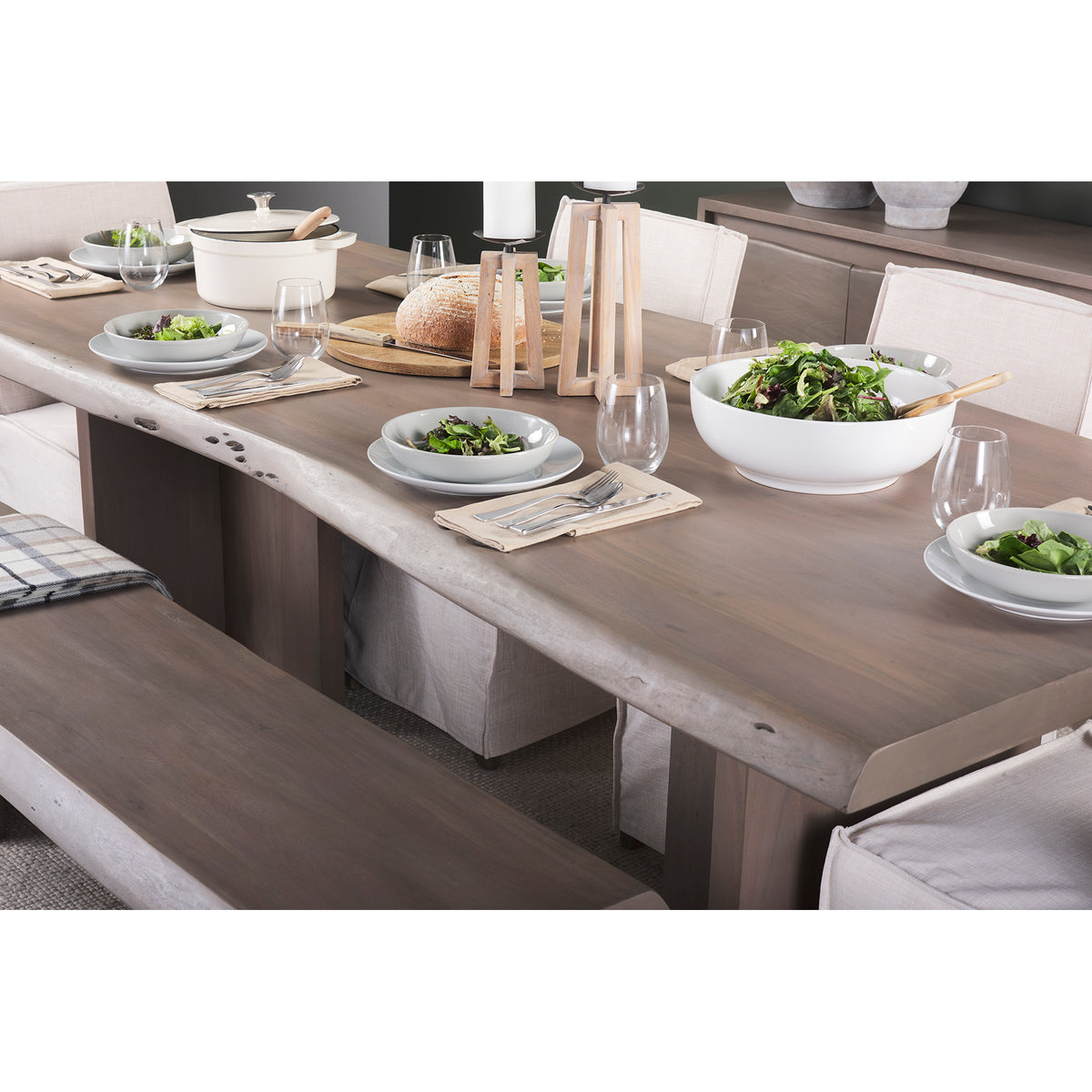 Konstantin Medium Brown Rectangular Dining Table - Ornate Home
