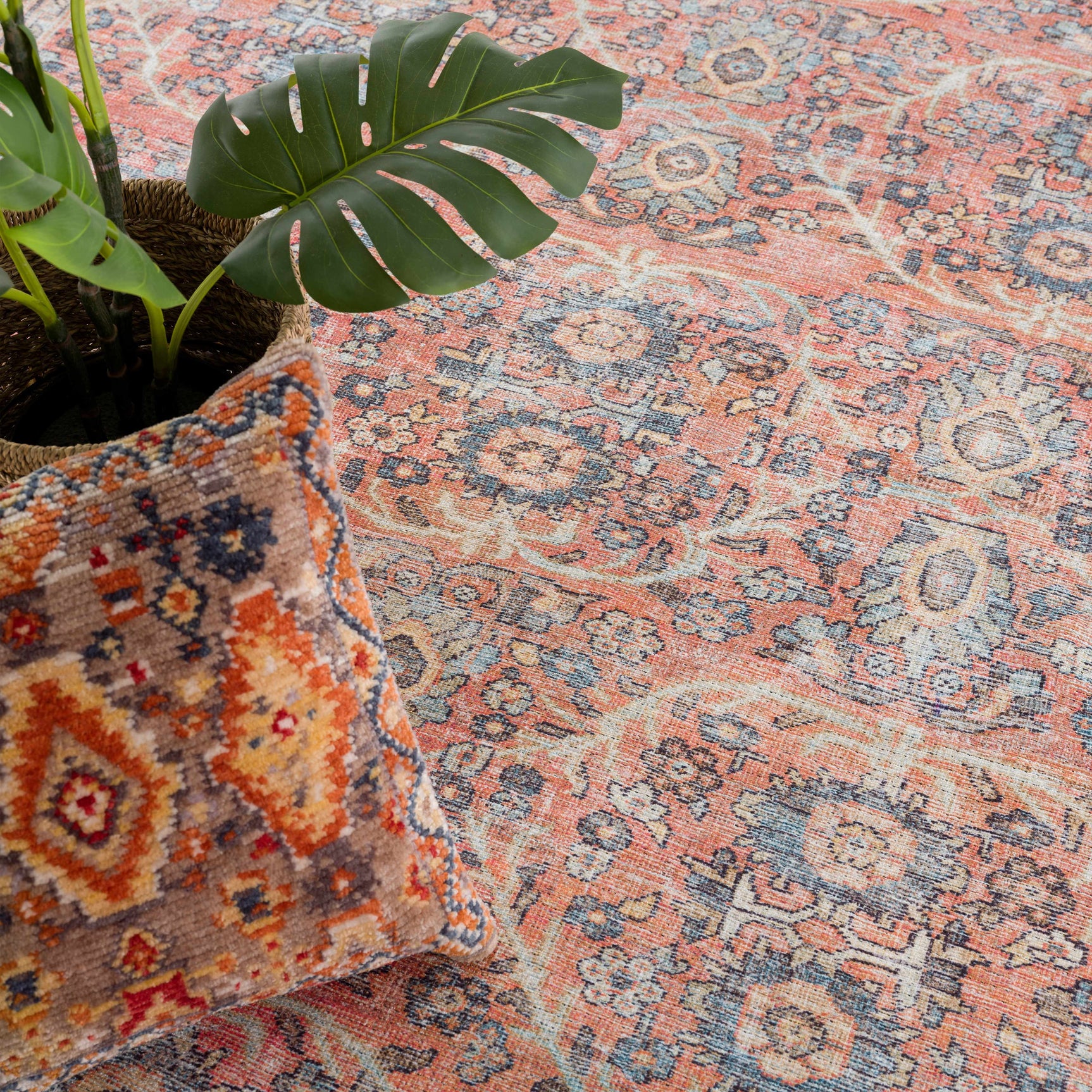 Konstantina Washable Area Rug - Clearance - Ornate Home