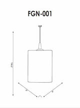 Kooskia Ceiling Light - Clearance - Ornate Home