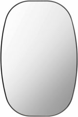 Kopparberg Black Gold Frame Round Mirror - Ornate Home