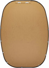 Kopparberg Black Gold Frame Round Mirror - Ornate Home