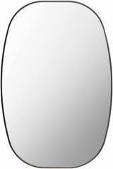 Kopparberg Black Gold Frame Round Mirror - Ornate Home