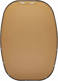 Kopparberg Black Gold Frame Round Mirror - Ornate Home