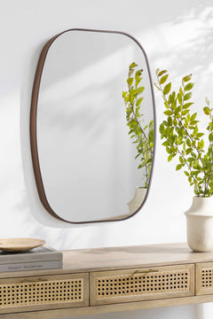 Kopparberg Dark Brown Mirror - Ornate Home