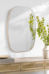 Kopparberg Dark Red Mirror - Ornate Home