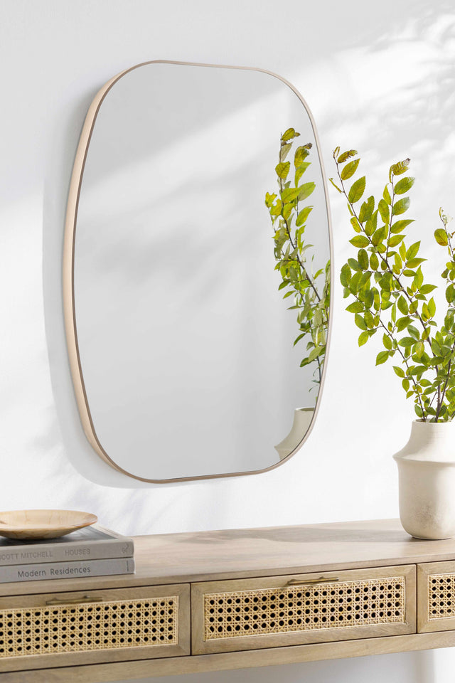 Kopparberg Dark Red Mirror - Ornate Home