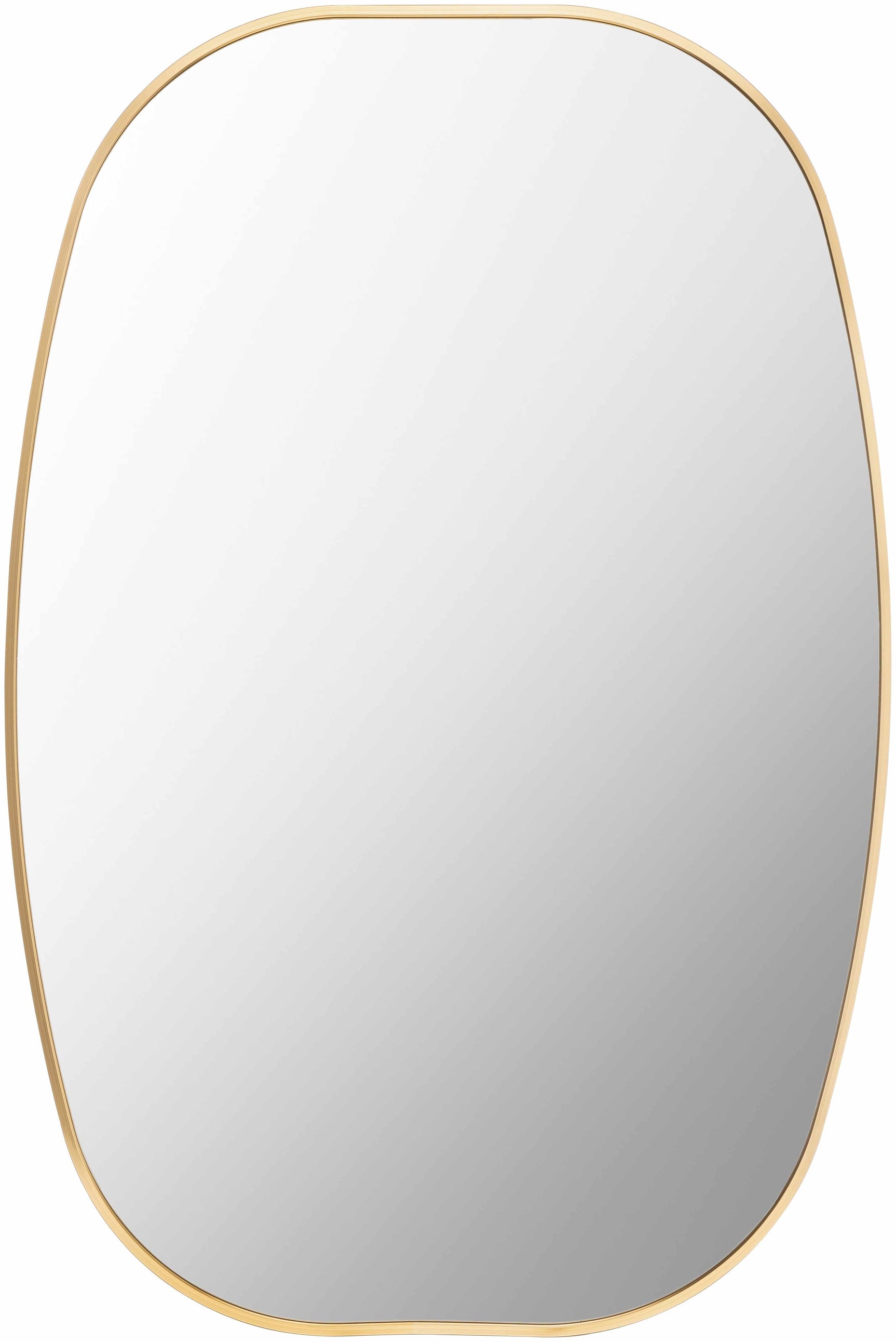Kopparberg Gold Frame Round Mirror - Ornate Home