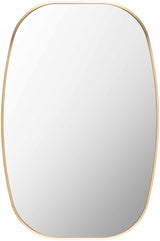 Kopparberg Gold Frame Round Mirror - Ornate Home