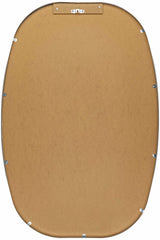 Kopparberg Metallic Silver Gold Frame Round Mirror - Ornate Home