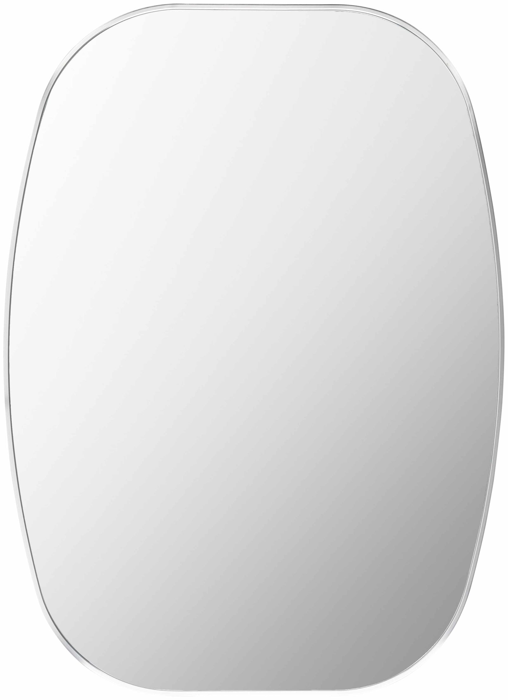 Kopparberg Metallic Silver Gold Frame Round Mirror - Ornate Home