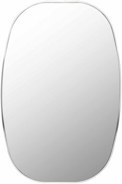Kopparberg Metallic Silver Gold Frame Round Mirror - Ornate Home