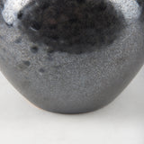 Kora Gray Short Dark Metallic Double Ear Vase - Ornate Home
