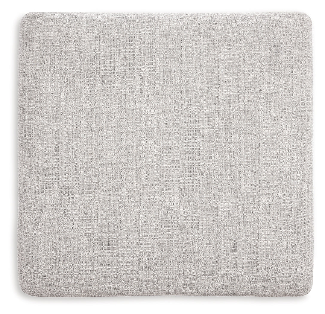 Koralynn Stone Oversized Accent Ottoman (Online Special Price) - Ornate Home