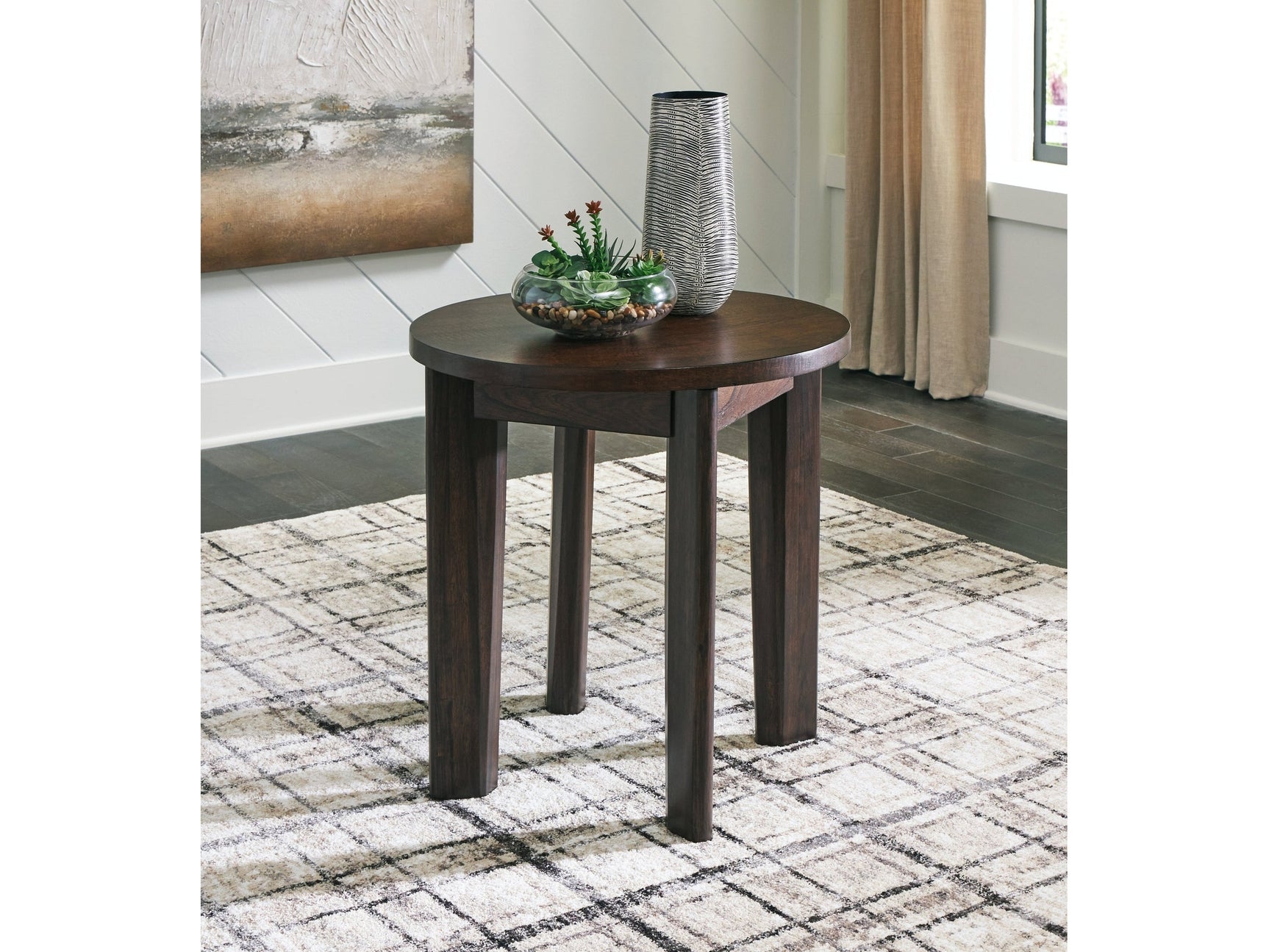 Korestone 2 Brown End Table - Ornate Home