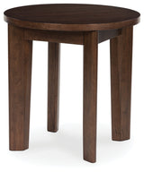 Korestone 2 Brown End Table - Ornate Home