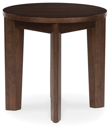 Korestone 2 Brown End Table - Ornate Home