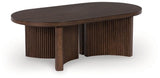 Korestone Brown Coffee Table (Online Special Price) - Ornate Home