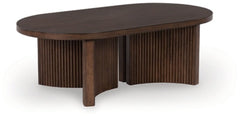 Korestone Brown Coffee Table - Ornate Home