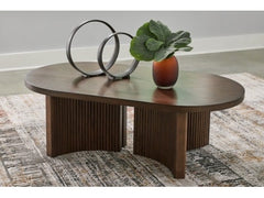 Korestone Brown Coffee Table - Ornate Home