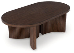 Korestone Brown Coffee Table - Ornate Home