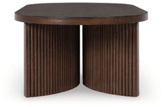Korestone Brown Coffee Table - Ornate Home