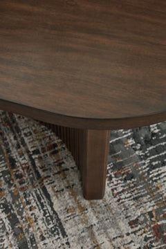Korestone Brown Coffee Table - Ornate Home
