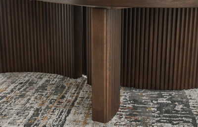 Korestone Brown Coffee Table - Ornate Home