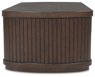 Korestone Brown Lift-Top Coffee Table - Ornate Home