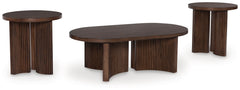 Korestone Coffee Table and 2 End Tables - Ornate Home