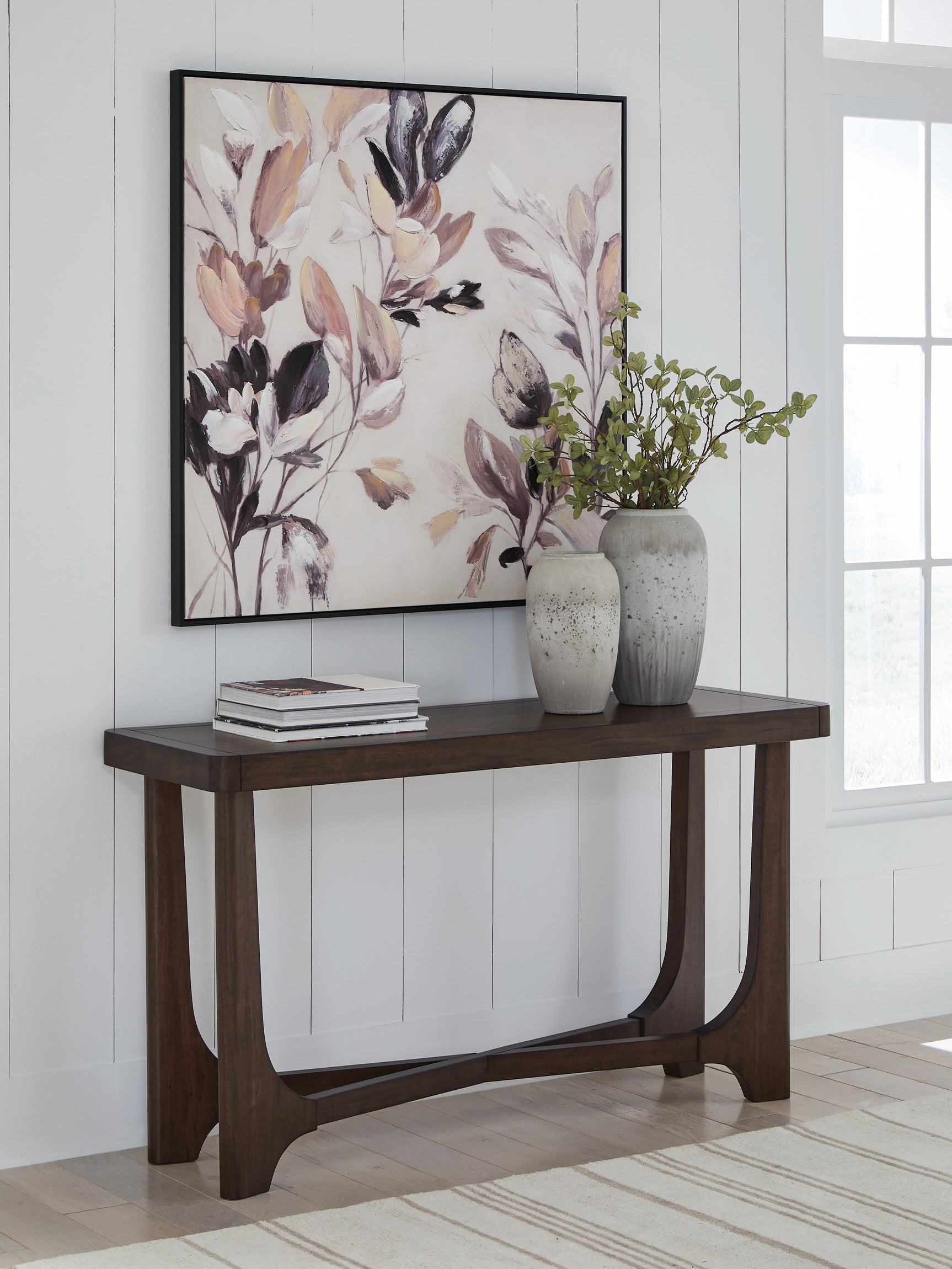 Korestone Dark Brown Sofa Table (Online Special Price) - Ornate Home