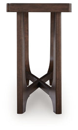 Korestone Dark Brown Sofa Table - Ornate Home