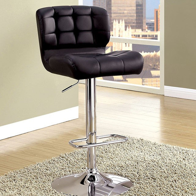 Kori Black Bar Chair - Ornate Home