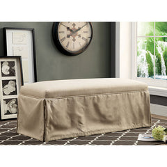 Kortrijk Beige Bench - Ornate Home