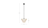 Kos Natural Pendant Lamp - Ornate Home