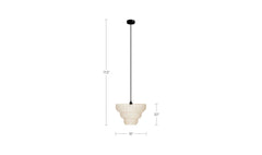 Kos Natural Pendant Lamp - Ornate Home