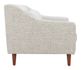 Koseli Pewter Gray Loveseat
