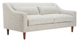 Koseli Pewter Gray Loveseat