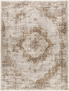 Kosta Beige Medallion Area Rug - Clearance - Ornate Home