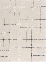 Koume Beige Maze Area Rug - Ornate Home