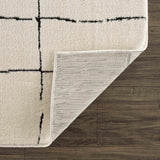 Koume Beige Maze Area Rug - Ornate Home