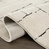 Koume Beige Maze Area Rug - Ornate Home