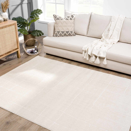 Koume Ivory Area Rug - Ornate Home