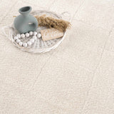 Koume Ivory Area Rug - Ornate Home