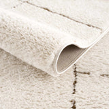 Koume Ivory & Brown Area Rug - Ornate Home